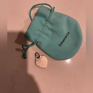 Tiffany Co blank charm. Could be engraved!